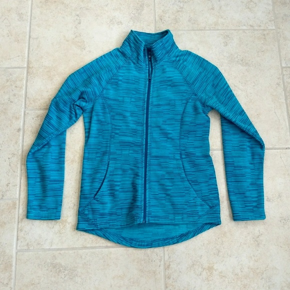 Jackets & Blazers - Mta Sport Zip Up Fleece Jacket Small Turquoise